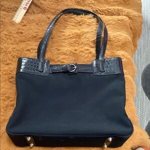 Talbots Black Tote/shoulder Bag